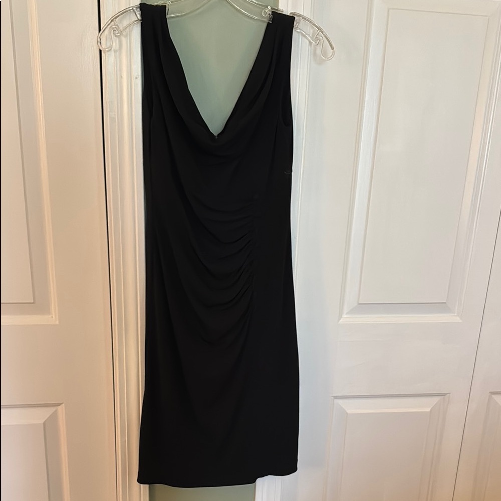 White House Black Market Black Sheath Cocktail Dress